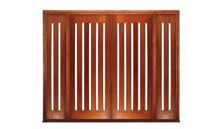 bali: double door +  two sidelights