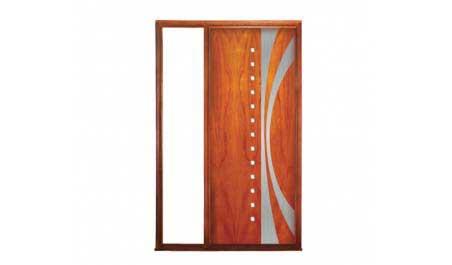 okapi: single door + fixed glass on left