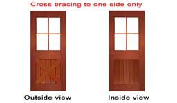 Hampton Cross Brace 4 Light