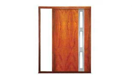 zeta pivot: single door + fixed glass on left